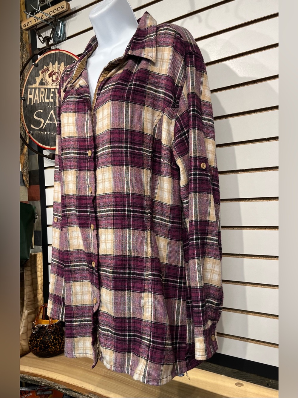 Stillwater Supply Co 2X  flannel 23” p2p - Picture 3 of 7